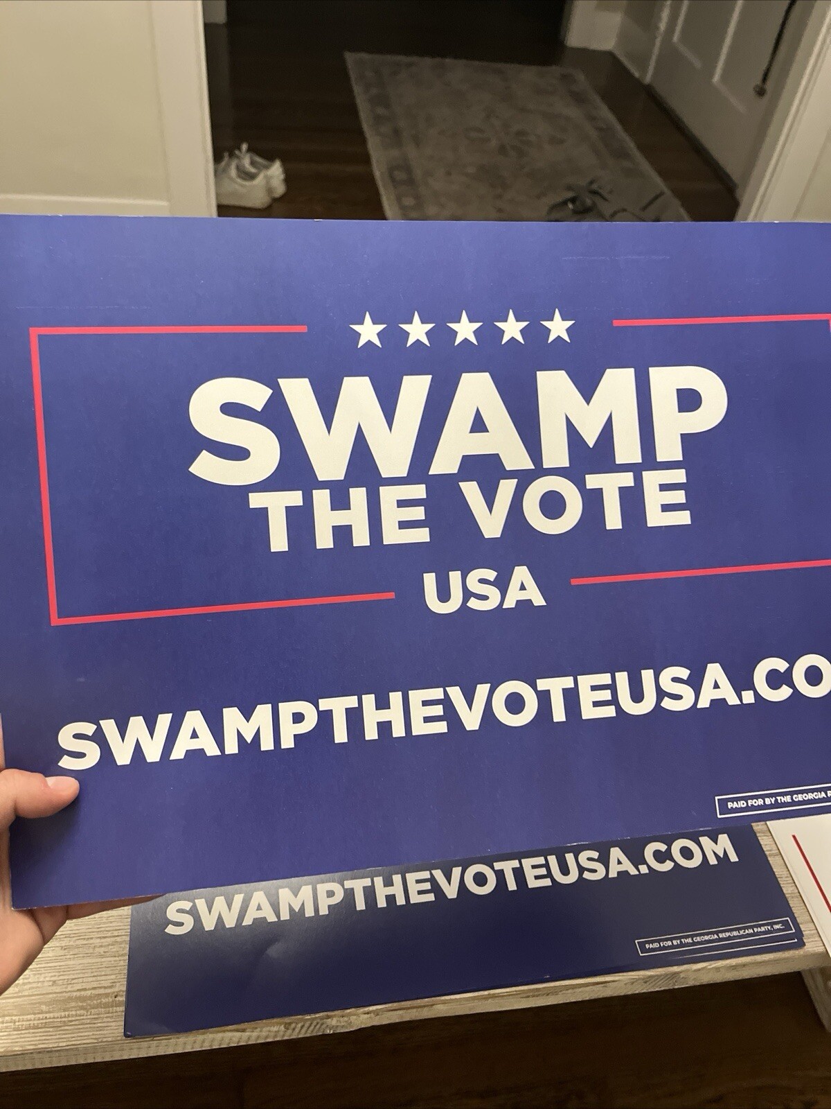 *INAUG SALE* Mix/Match any 2x Trump/Vance Official Campaign Placard Rally Signs