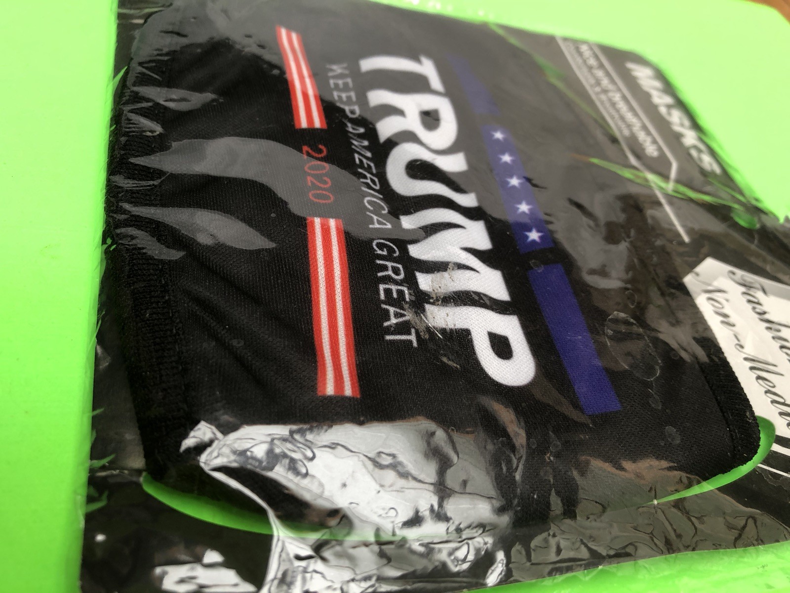 Trump 2020 Keep America Great Again Mask Unopened