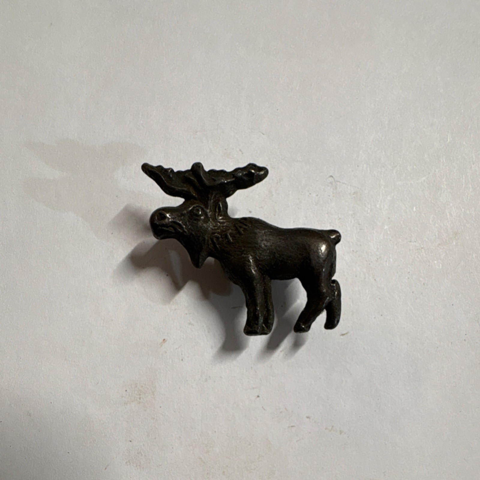 Rare 1912 Teddy Theodore Roosevelt Bull Moose Campaign Pin Button Stud 1″ Nice