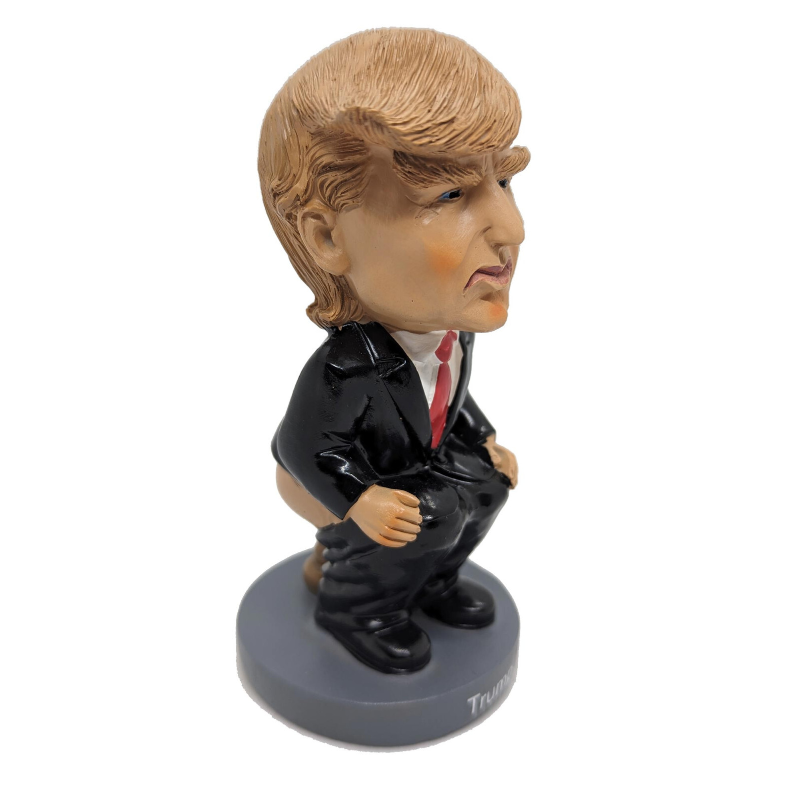 Trump Dumper Caganer Poop Figurine Bobblehead Thingee