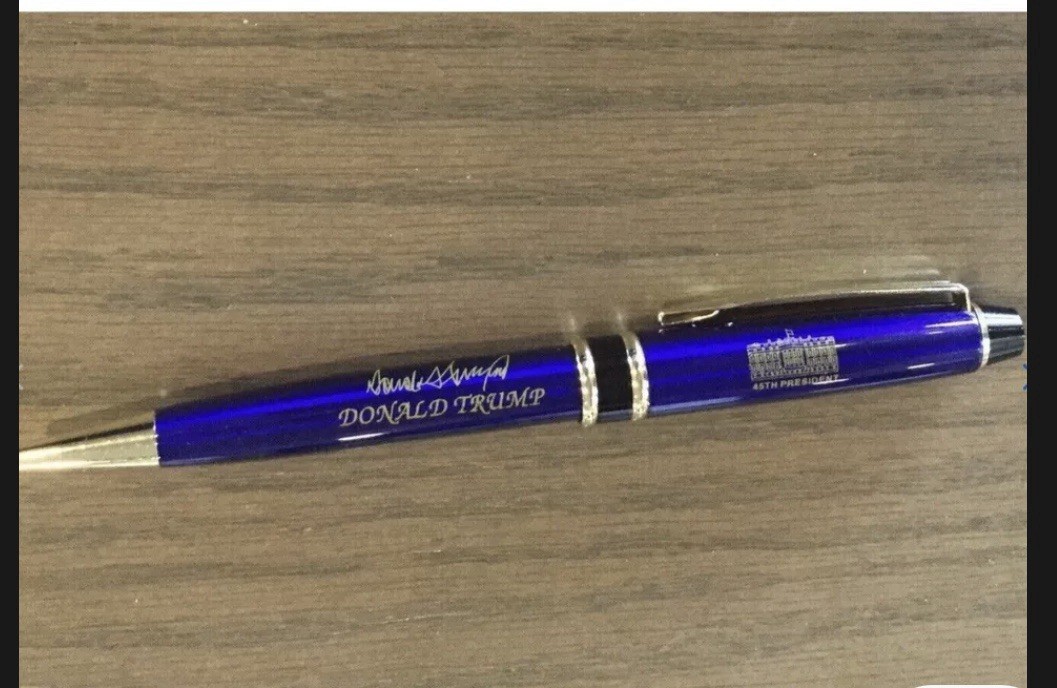 TRUMP 2025 MAGA RED PEN EAGLE GOLD SEAL SIGNATURE REPUBLICAN INAUGURATION New