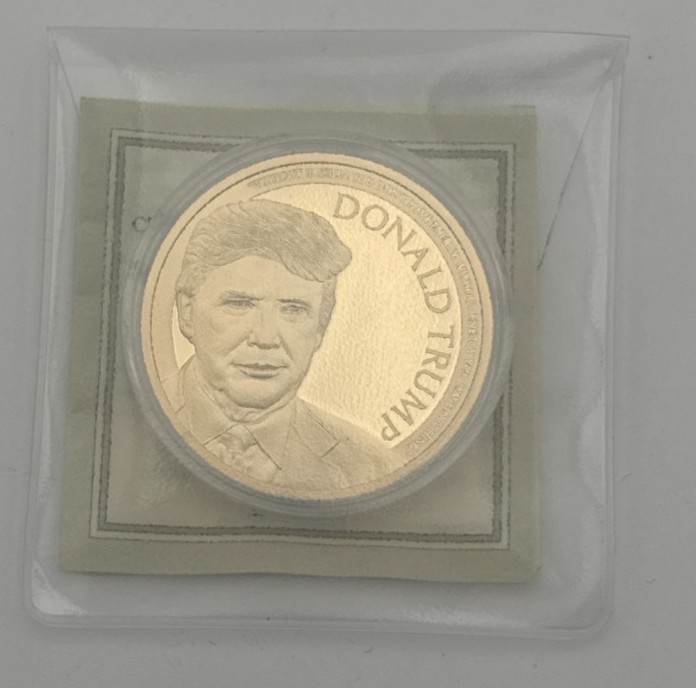 Donald Trump Speeches Coin Collection 24K Gold Layered Proof w/COA American Mint