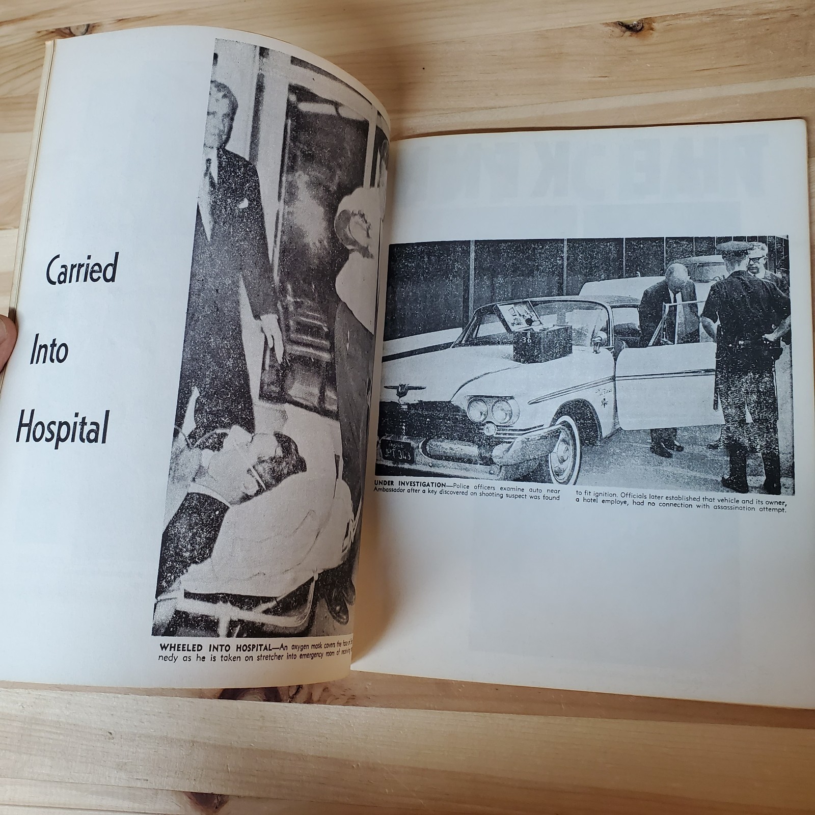 The Assassination of RFK 1968 Collectors Copy Rare Publication Vintage
