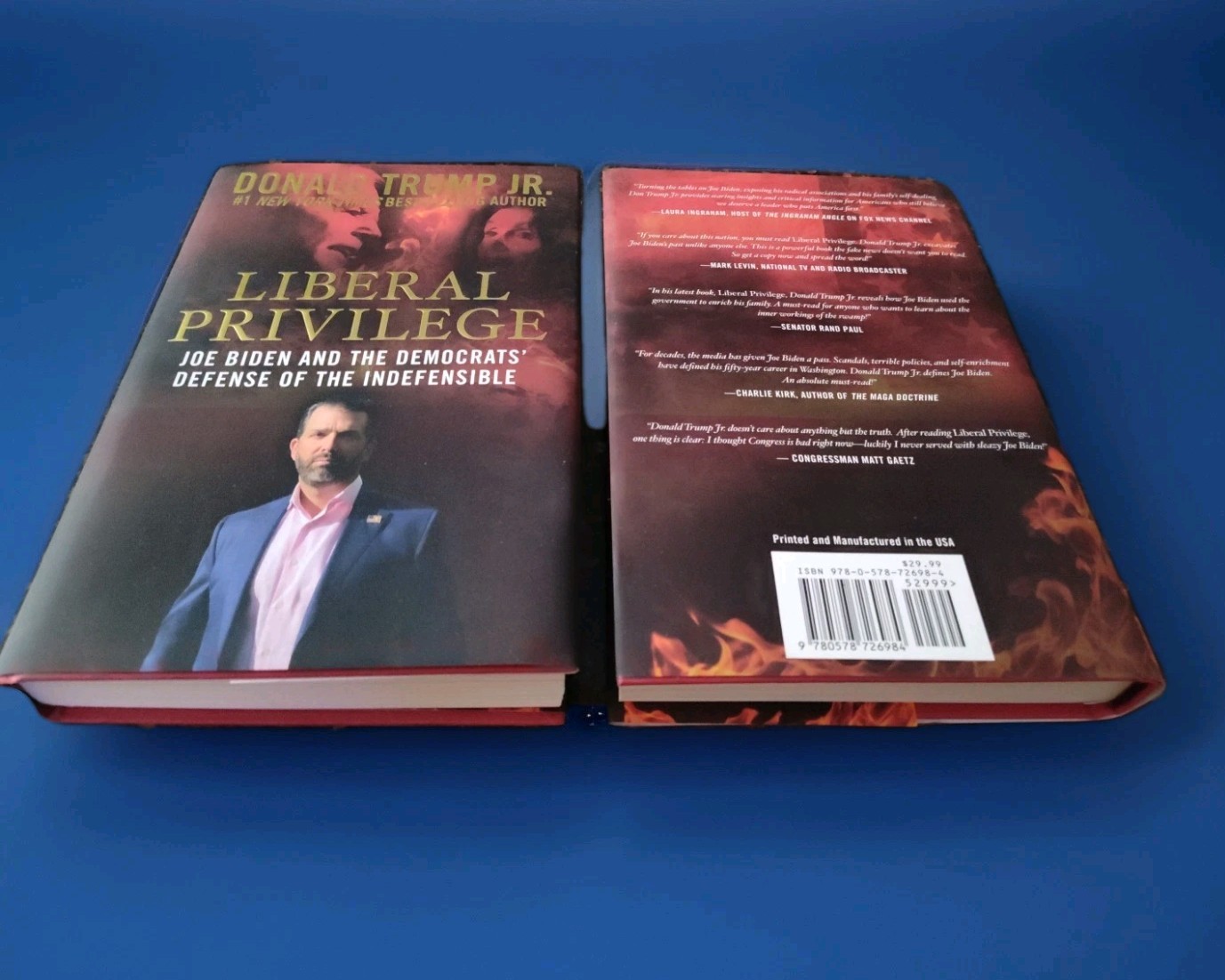Donald Trump Jr. Liberal Privilege AUTOGRAPHED SIGNED BOOK Never Read Clean