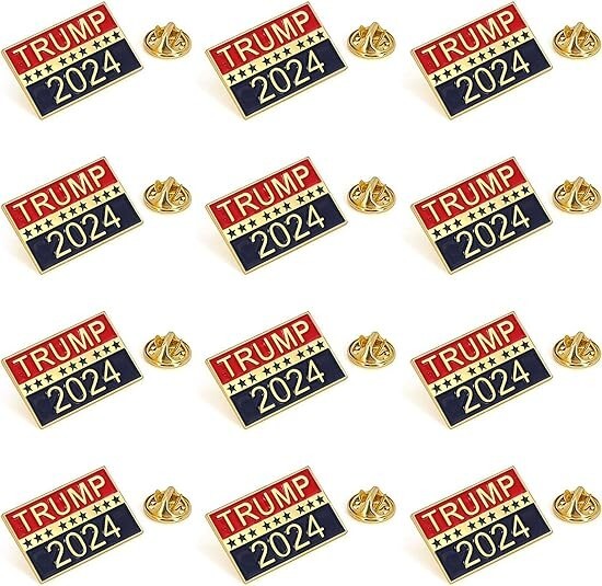 Trump’s 2024 Run with Trump Pins 2024 for the 2024 President Election!