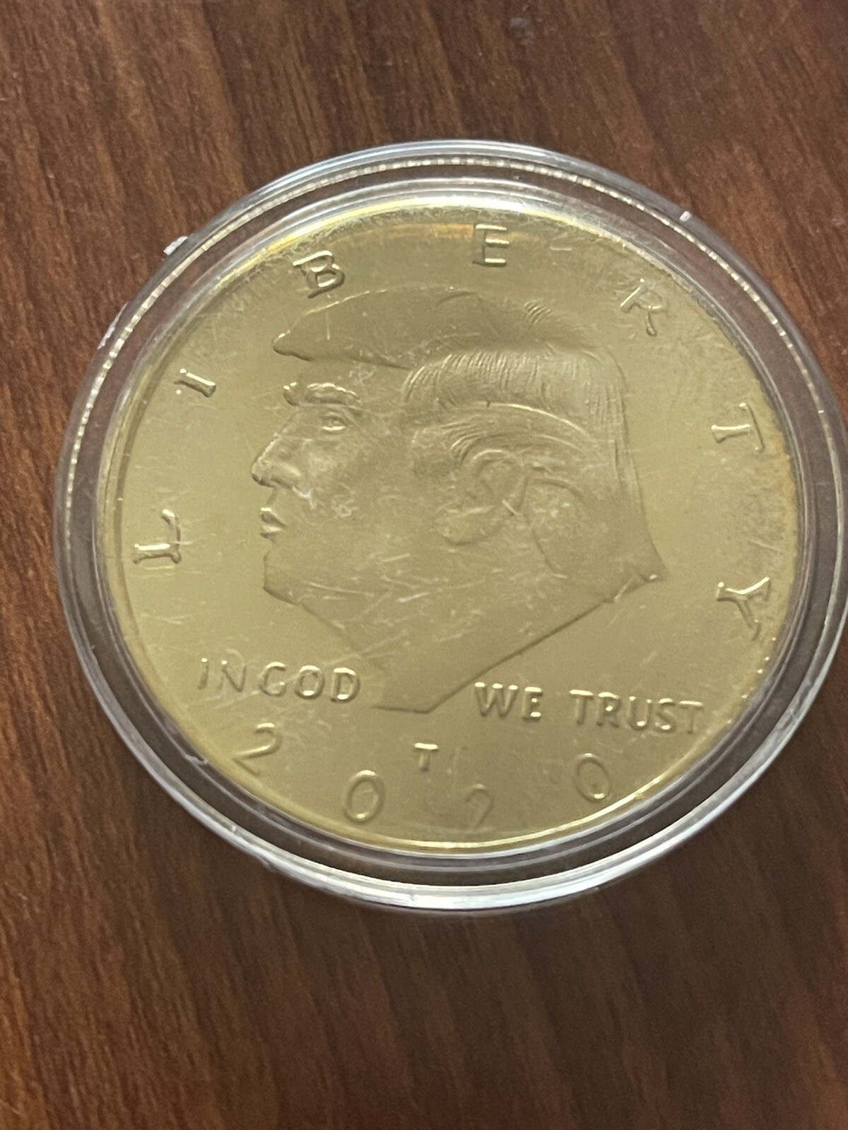 2018, 2019, and 2020 Donald Trump Gold Plated Coins
