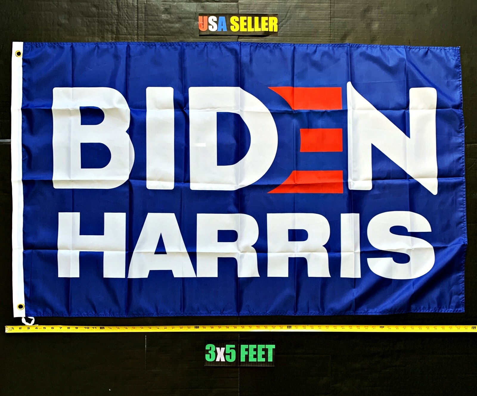 Joe Biden 2020 Flag FREE SHIPPING Harris Blue Red E 2020 USA Sign Poster 3×5′