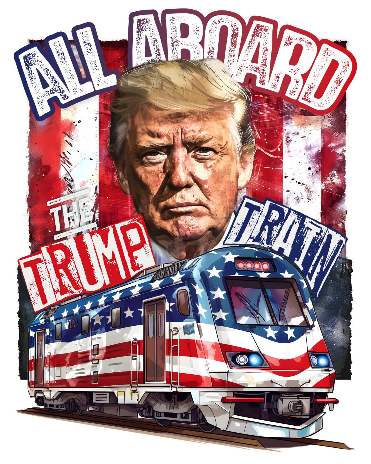 25PCS SET TRUMP 2024 STICKERS TAKE AMERICA BACK DONALD MAGA 2x3in