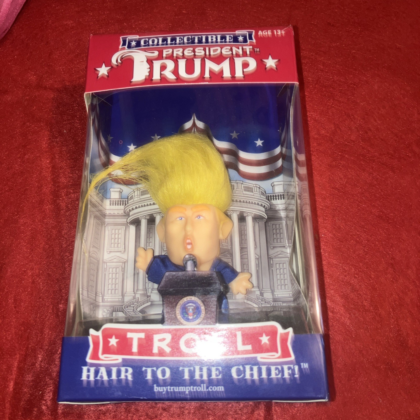 PRESIDENT DONALD TRUMP COLLECTIBLE TROLL MAKE AMERICA GREAT