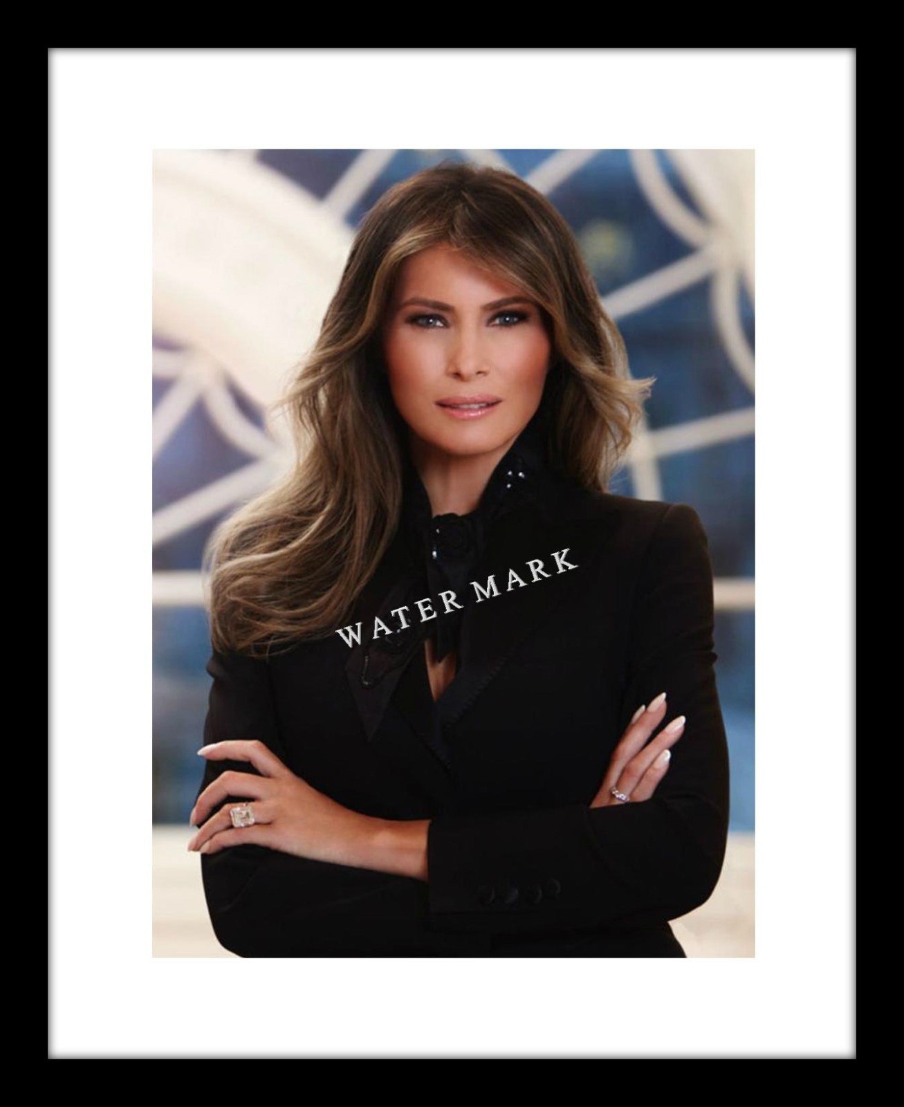 Melania Trump 8×10 Photo Print Official White House Government Portrait Picture
