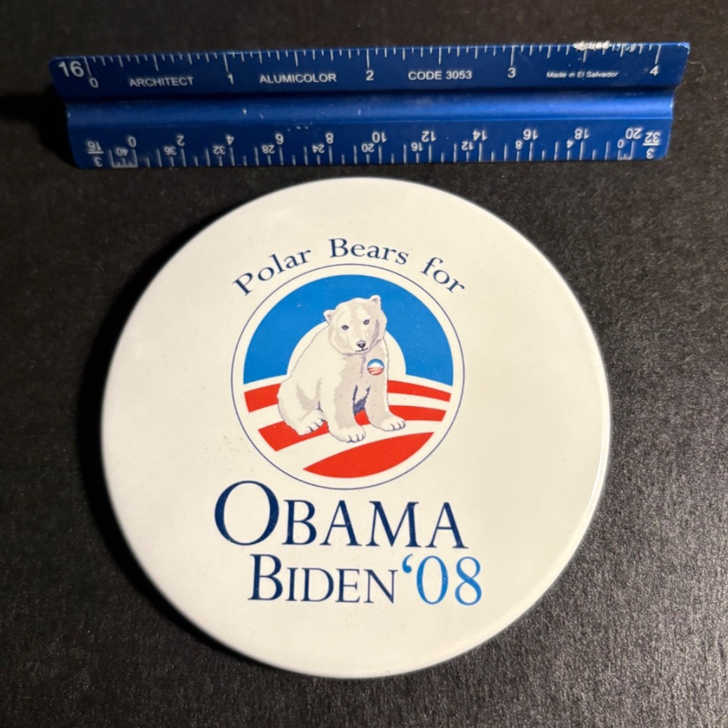 Obama/Biden ’08 Campaign Button