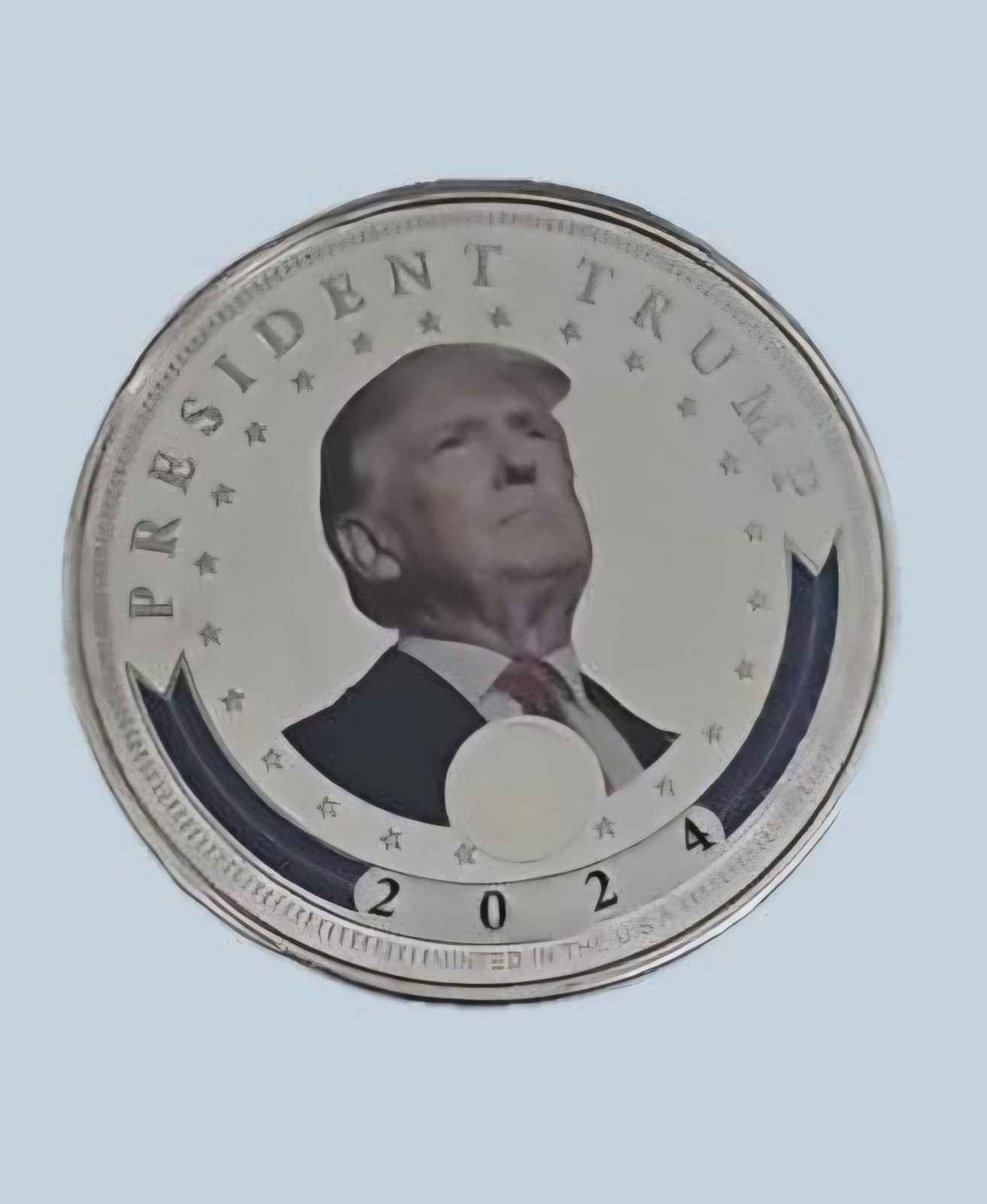 donald trump silver coin 2024
