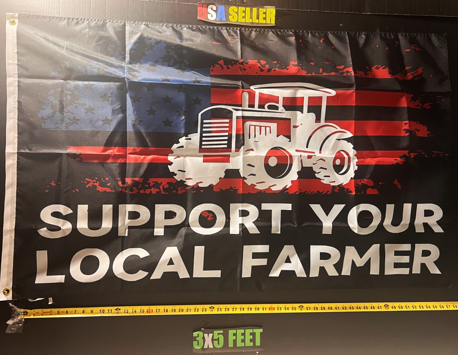 Farmers Flag FREE USA SHIP 4 Trump Save America Farm Beer Man Cave USA Sign 3×5′