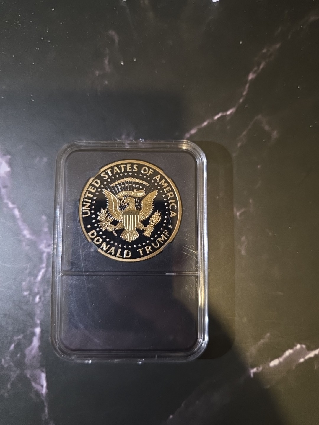 2024 Donald Trump “SAVE AMERICA AGAIN” Slabbed Coin.