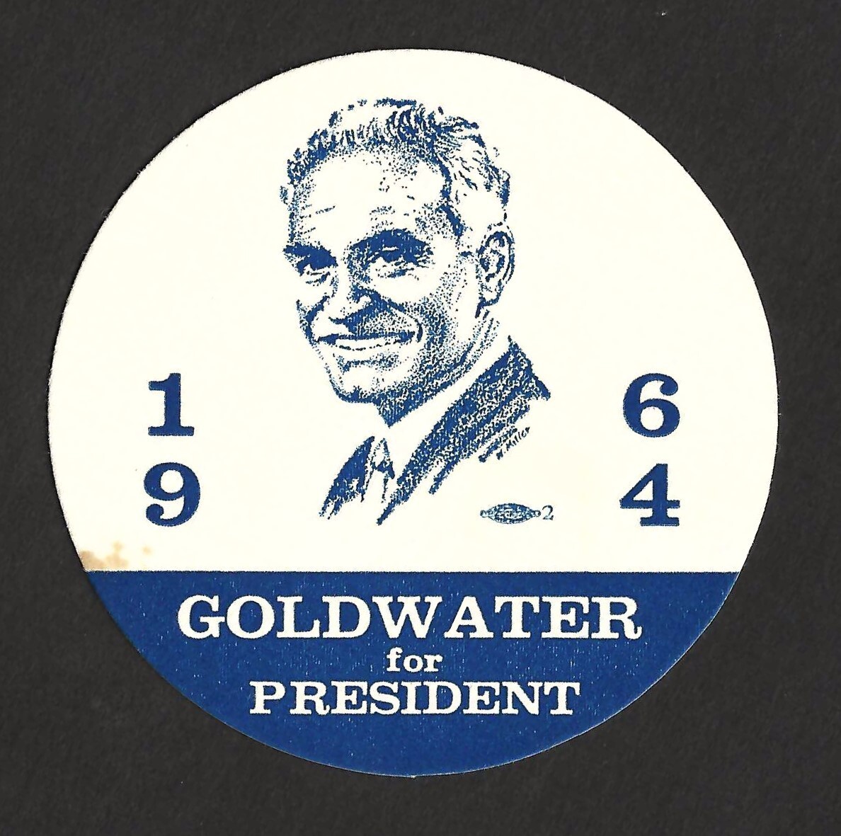 1964 Goldwater For President Coaster
