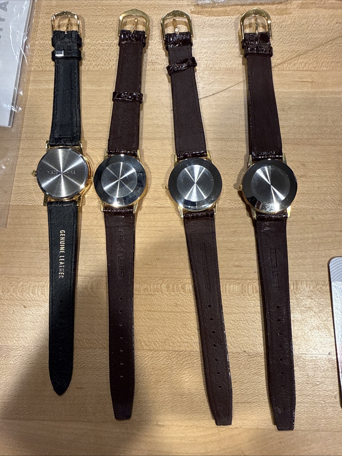 Lot Of 4 Political Watches (2) Clinton (1)Bush (1)Perot
