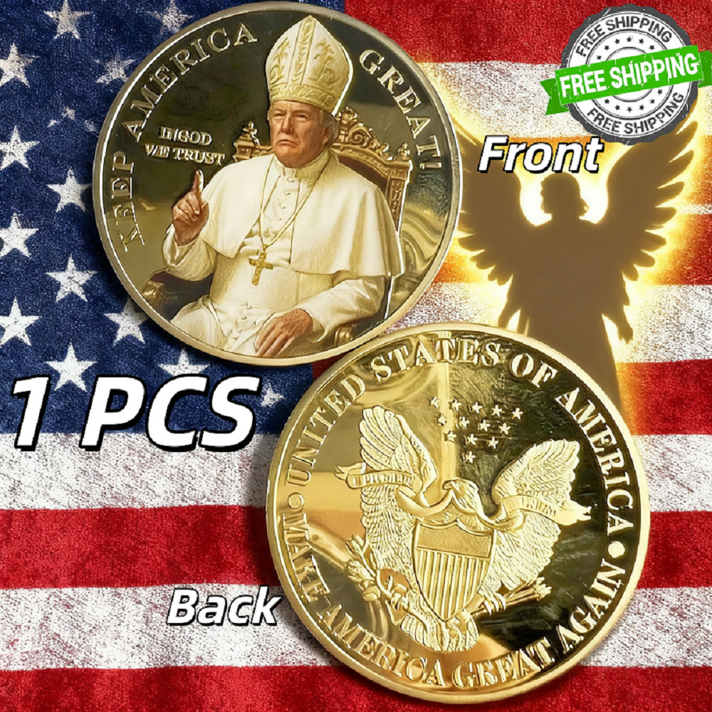 1 PCS Commemorative Coins Trump President Donald ,Faith/Patriotic/Collect coins