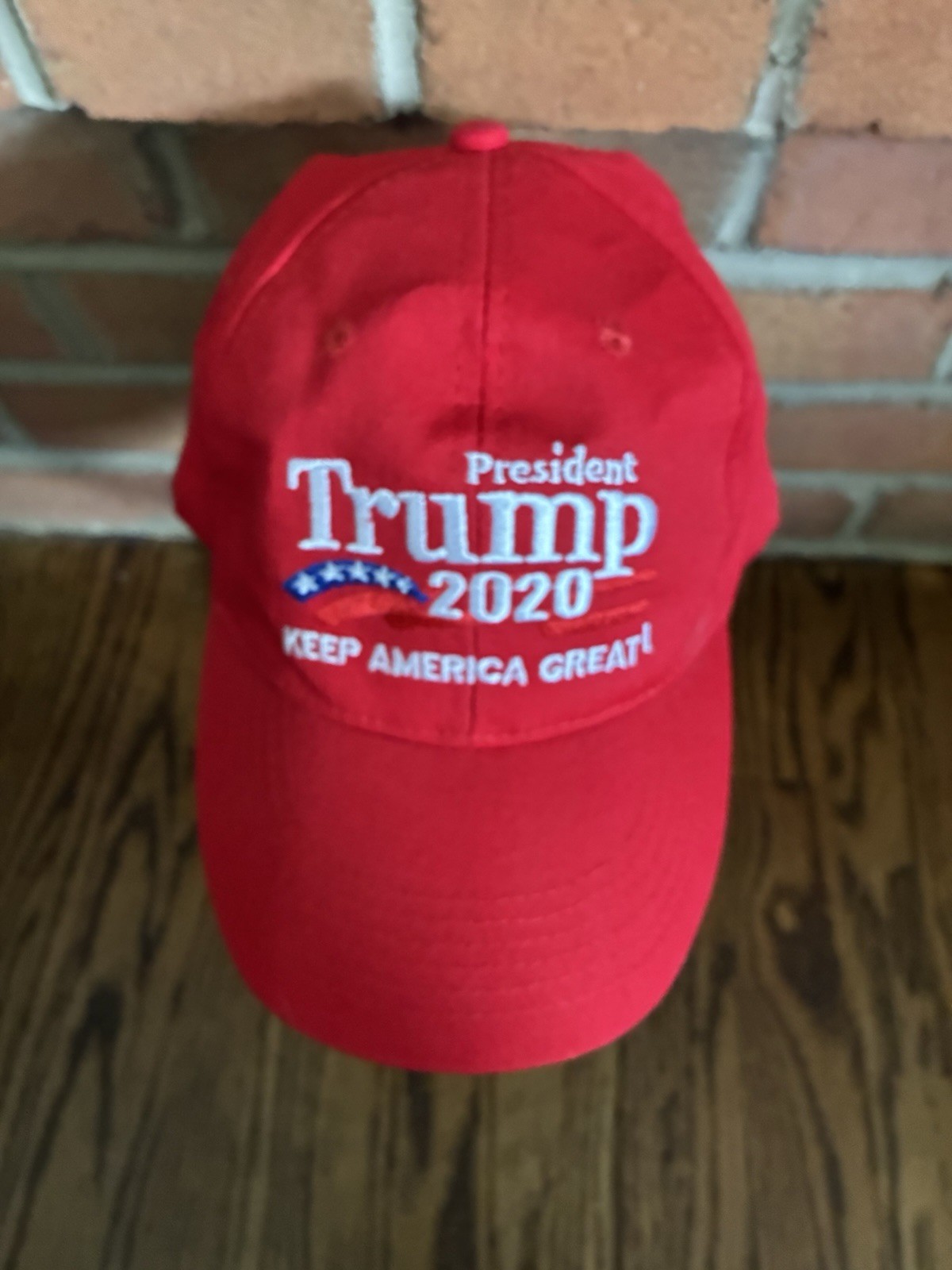 “GENUINE!” President DONALD TRUMP 2020 Campaign Hat Cap Keep America Great” RED