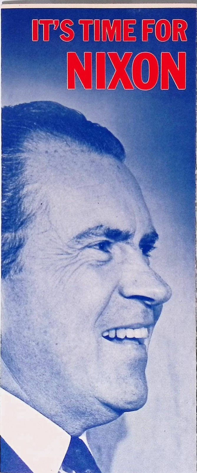 Richard Nixon 1968 Presidential Campaign Pamphlet Texas It’s Time for Nixon