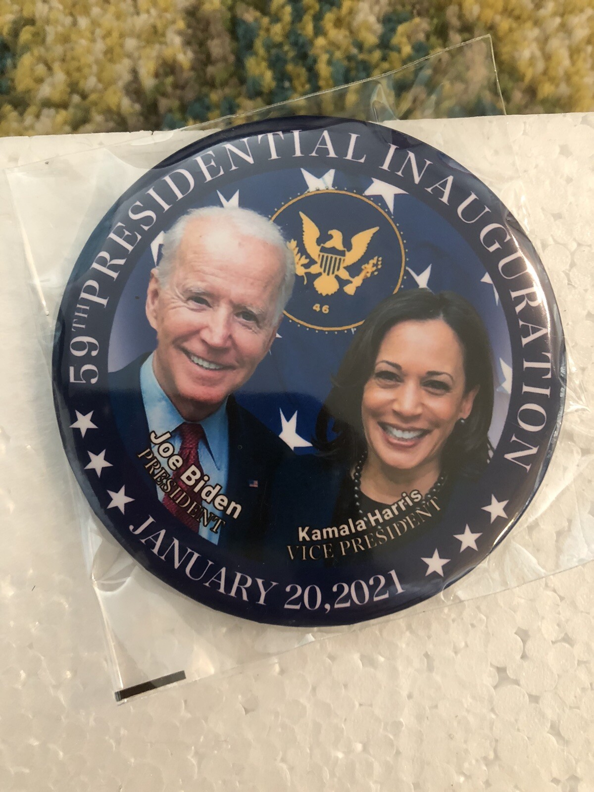 Perfect Souvenir Joe Biden Presidential Inauguration Jan 20, 2021 Pin Button