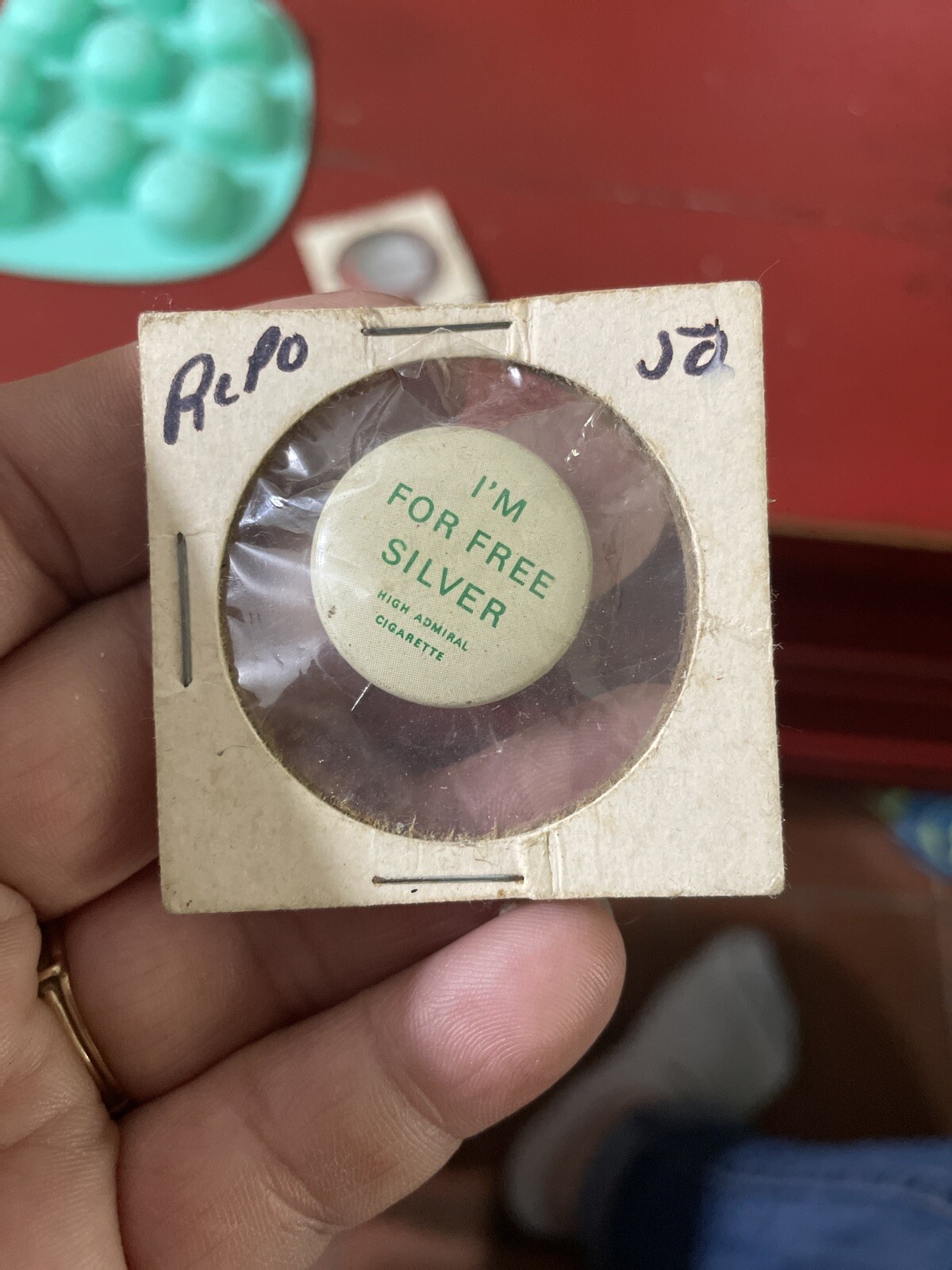 Bryan I’m For Free Silver Reproduction 1972 BUTTON Pin Vintage Campaign