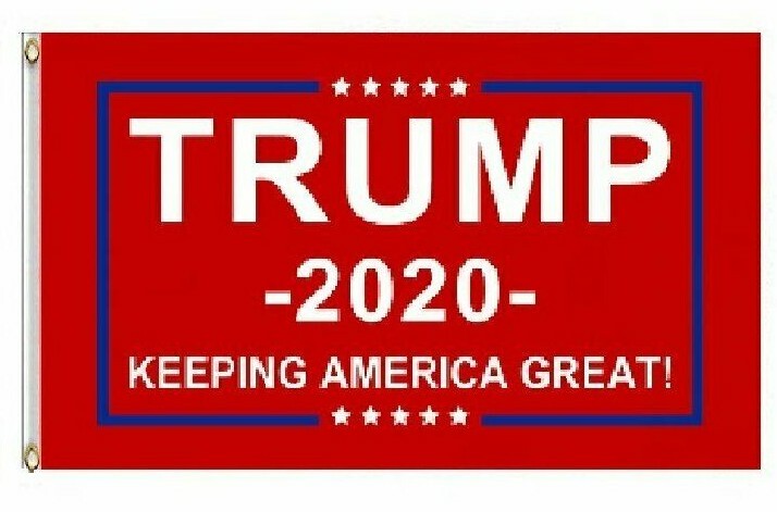 President Donald Trump KEEP AMERICA GREAT Red Flag Indoor/Outdoor 3 ft. x 5 ft.