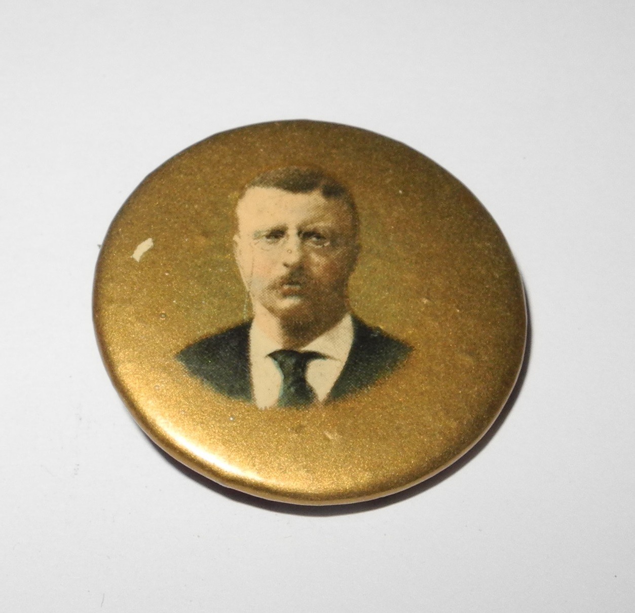 1904 TEDDY ROOSEVELT Political Campaign President Election Button 1.25″ Pin