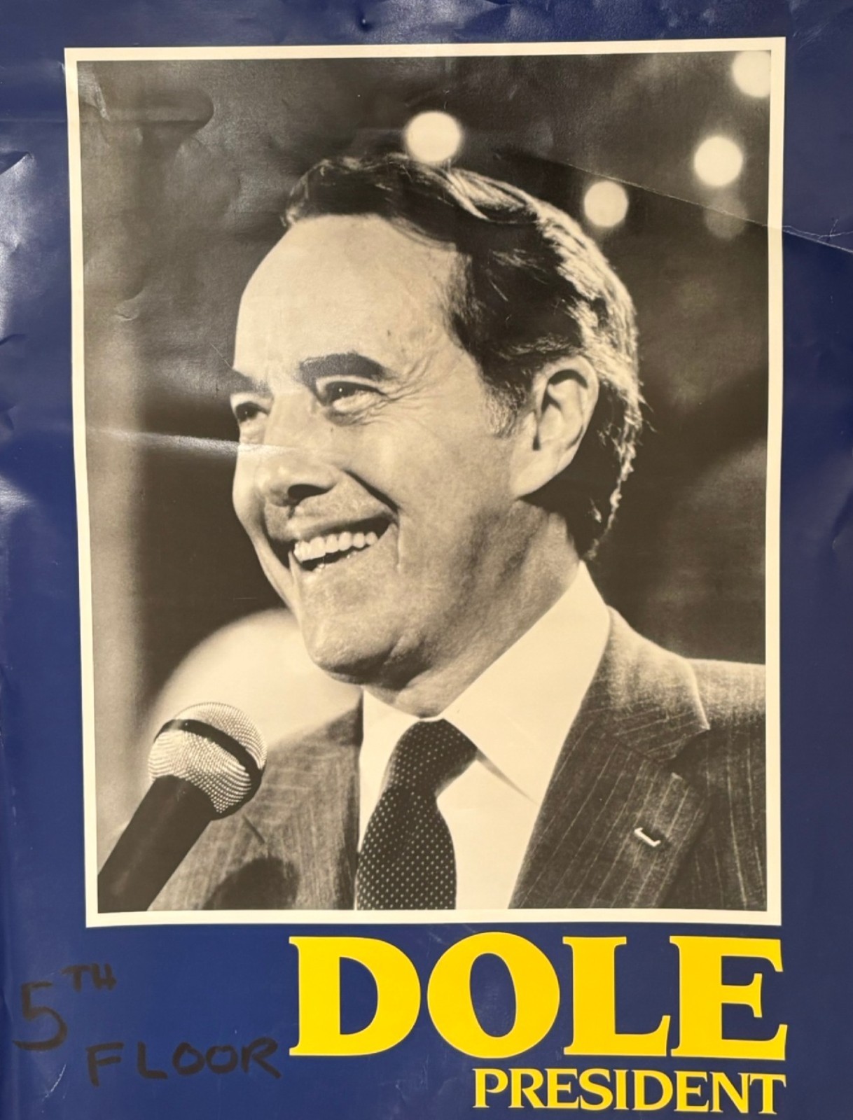 Bob Dole 1988 Original Campaign Items Signed by Bob Dole and Elizabeth Dole