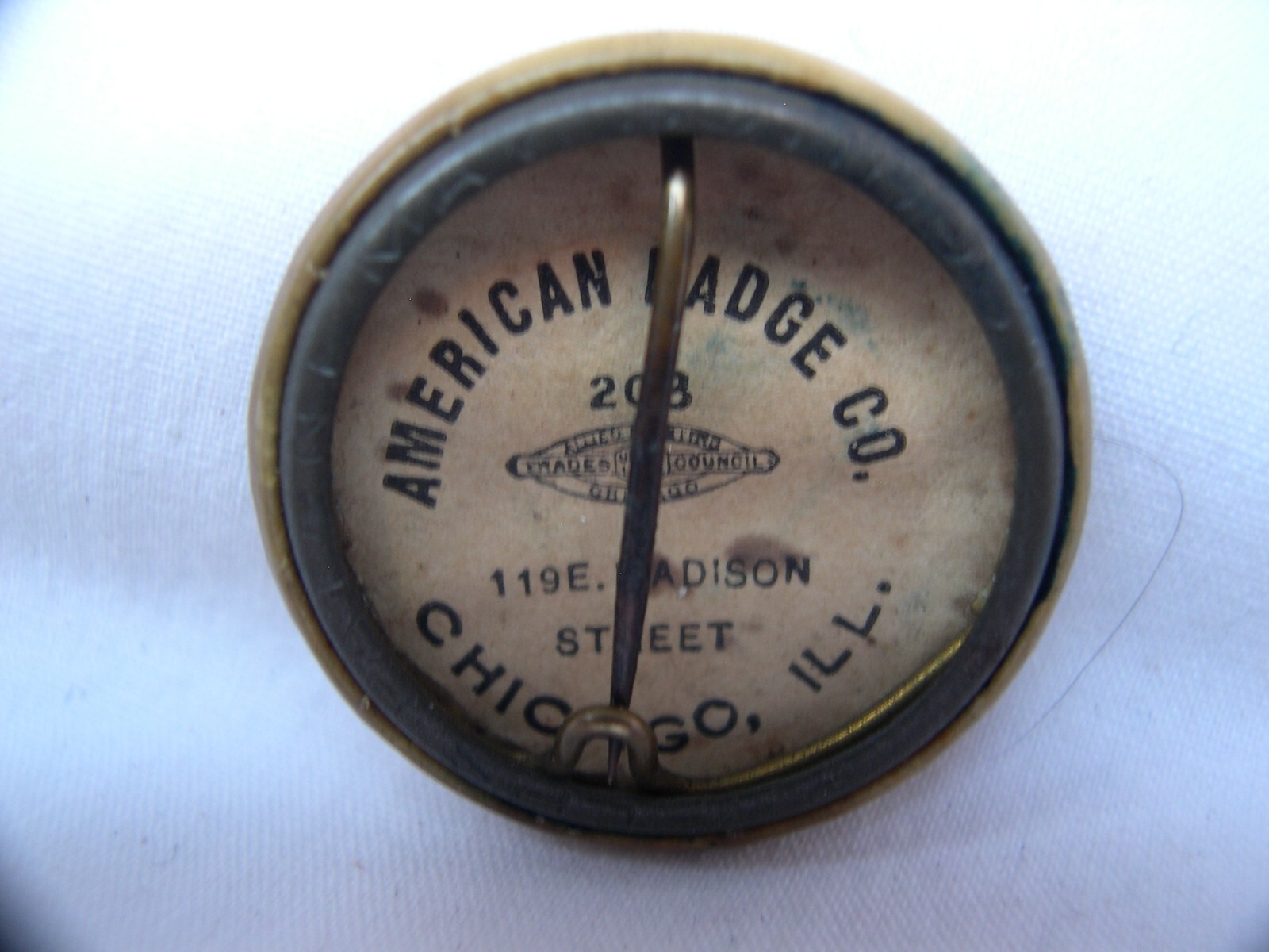 VINTAGE 1904 THEODORE ROOSEVELT “FIRST VOTERS CLUB” CELLULOID PINBACK BUTTON