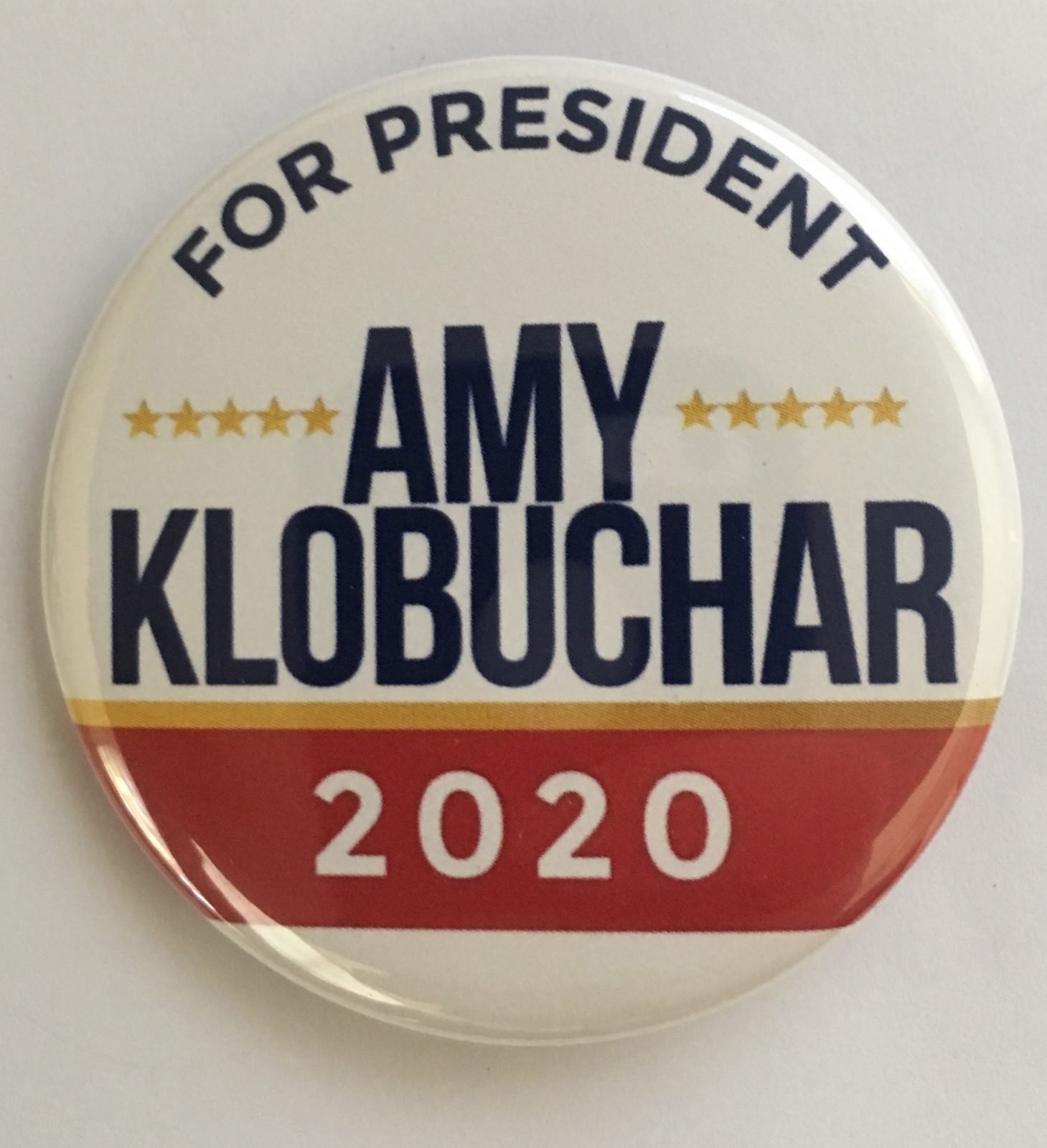 Amy Klobuchar 2020 Presidential Hopeful Campaign button (KLOBUCHAR-703)