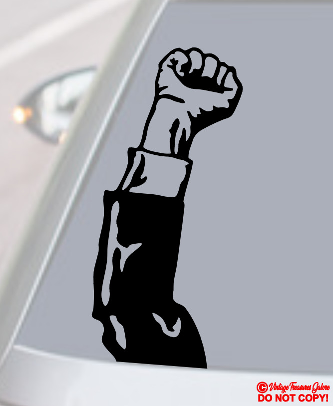 PRESIDENT DONALD TRUMP RAISED FIST FIGHT Vinyl Decal Sticker Car 2024 YOU MISSED