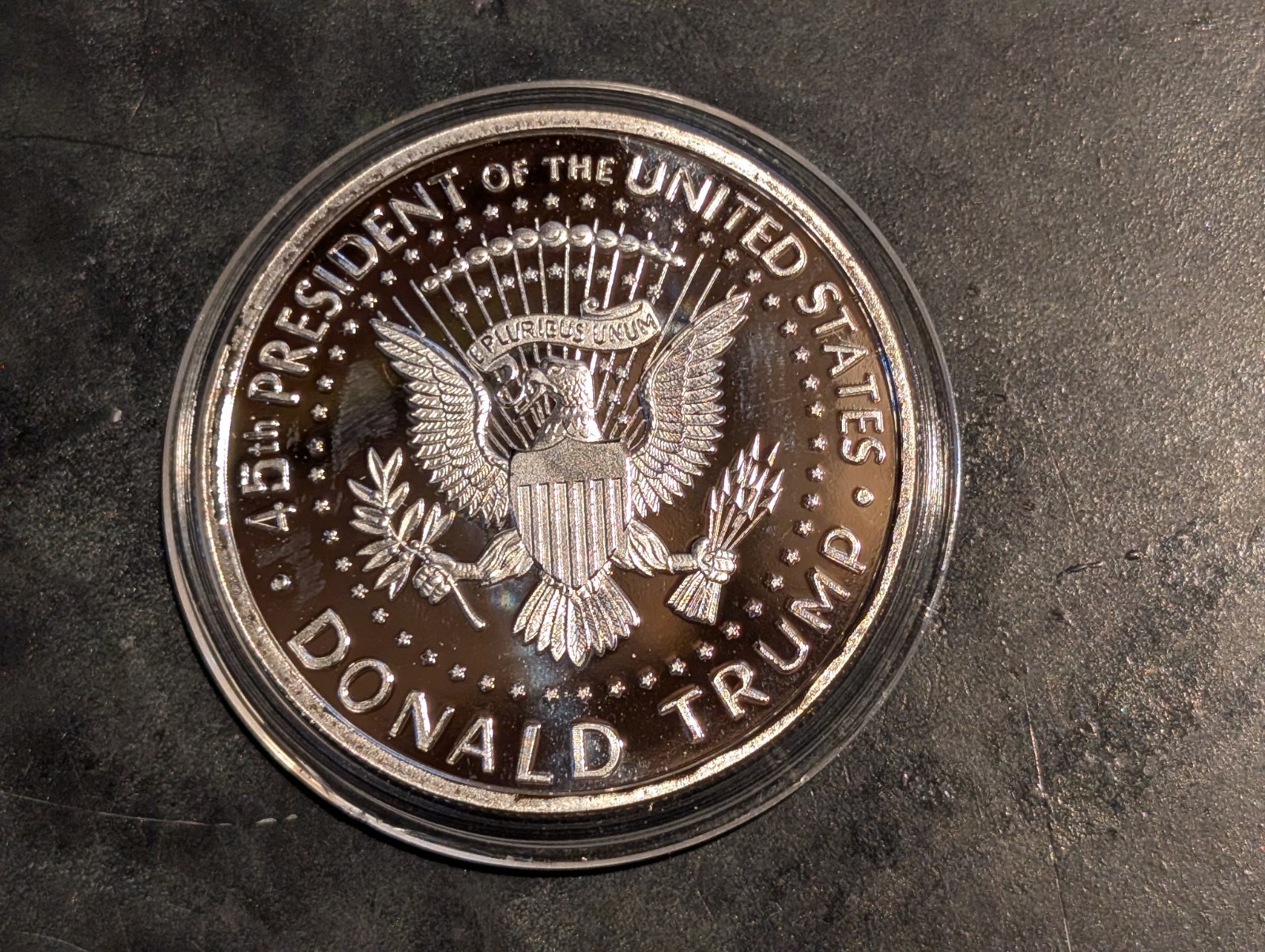 President Donald Trump Gold and Silver Commemorative 2017 Coins *2 COINS*