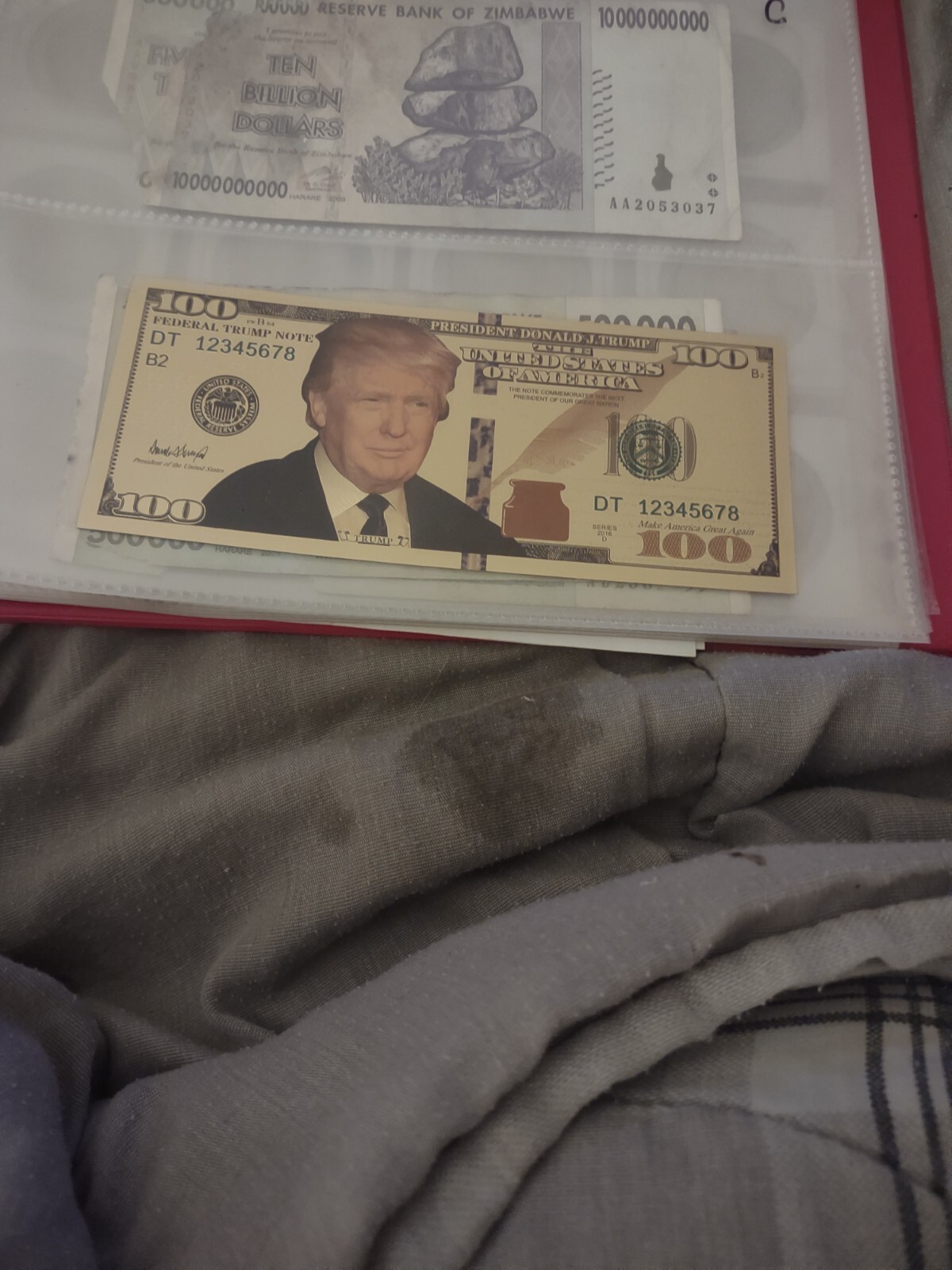 Trump 2016 Federal Note DJT10000000