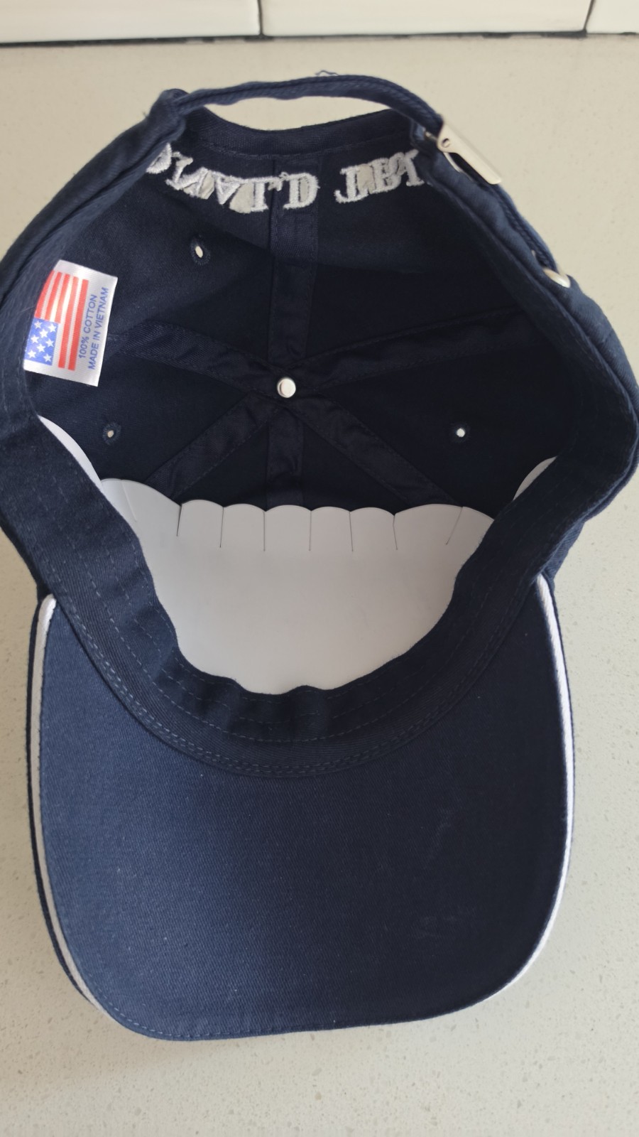 TRUMP Hat Blue Eagle SEAL MAGA Signature Trucker 2025 Inaguration 45 – 47