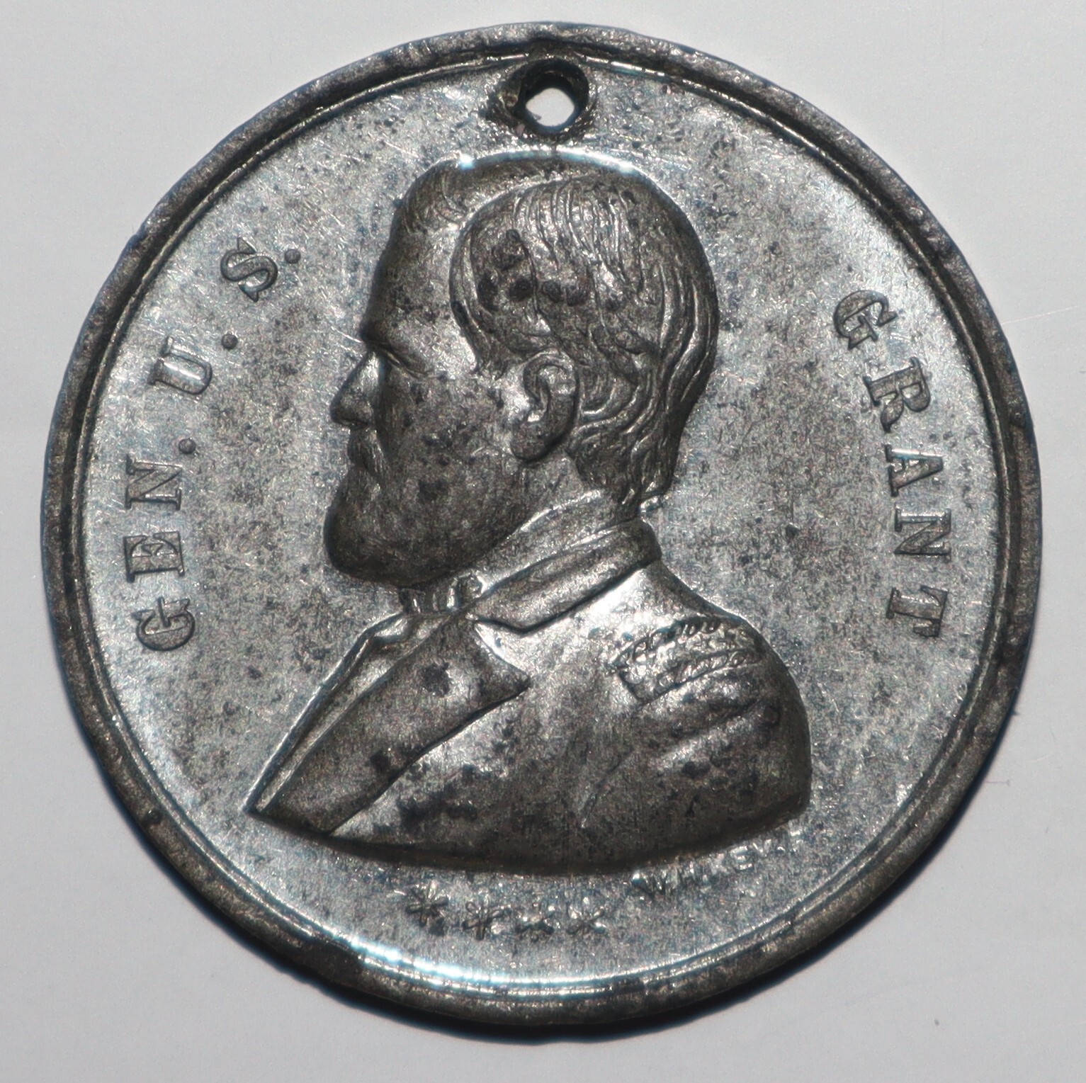 1868 General Ulysses S. Grant Campaign Medal by William H. Key