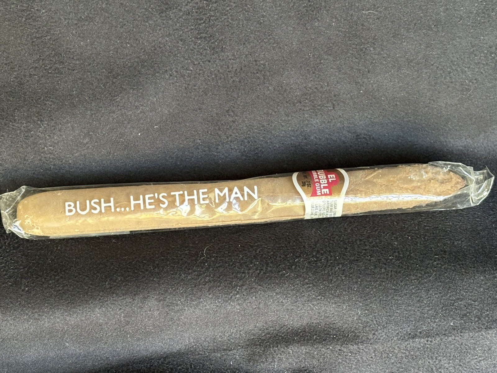 BUSH…HE’S THE MAN Candy Gum Cigar – George Bush Political Memorabilia