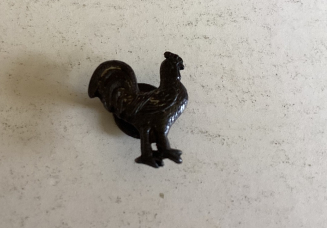 1920 JAMES COX Rooster Stud President campaign pinback political button badge #2