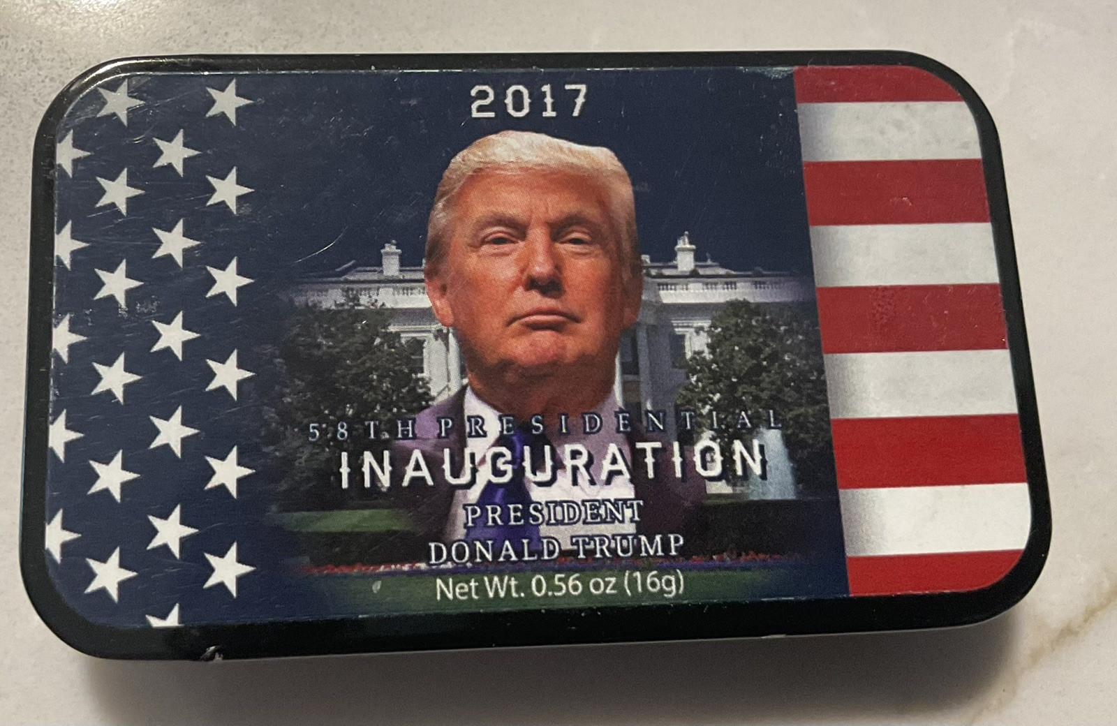 2017 Trump Inauguration Mints Tray. Great MAGA Collectible
