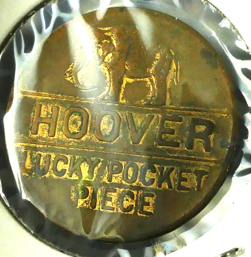 1928 Herbert Hoover Lucky Pocket Piece Good For 4 Years Of Prosperity Coin Token