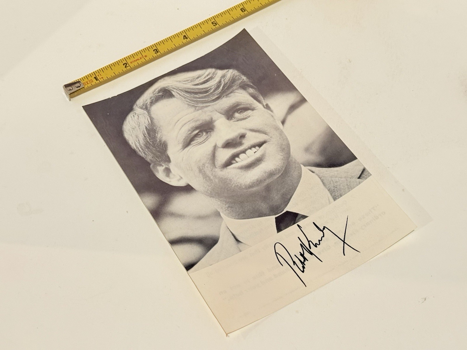 1968 Robert “Bobby” Kennedy Presidential Campaign Poster + Flyer 12.25” x 18.75”