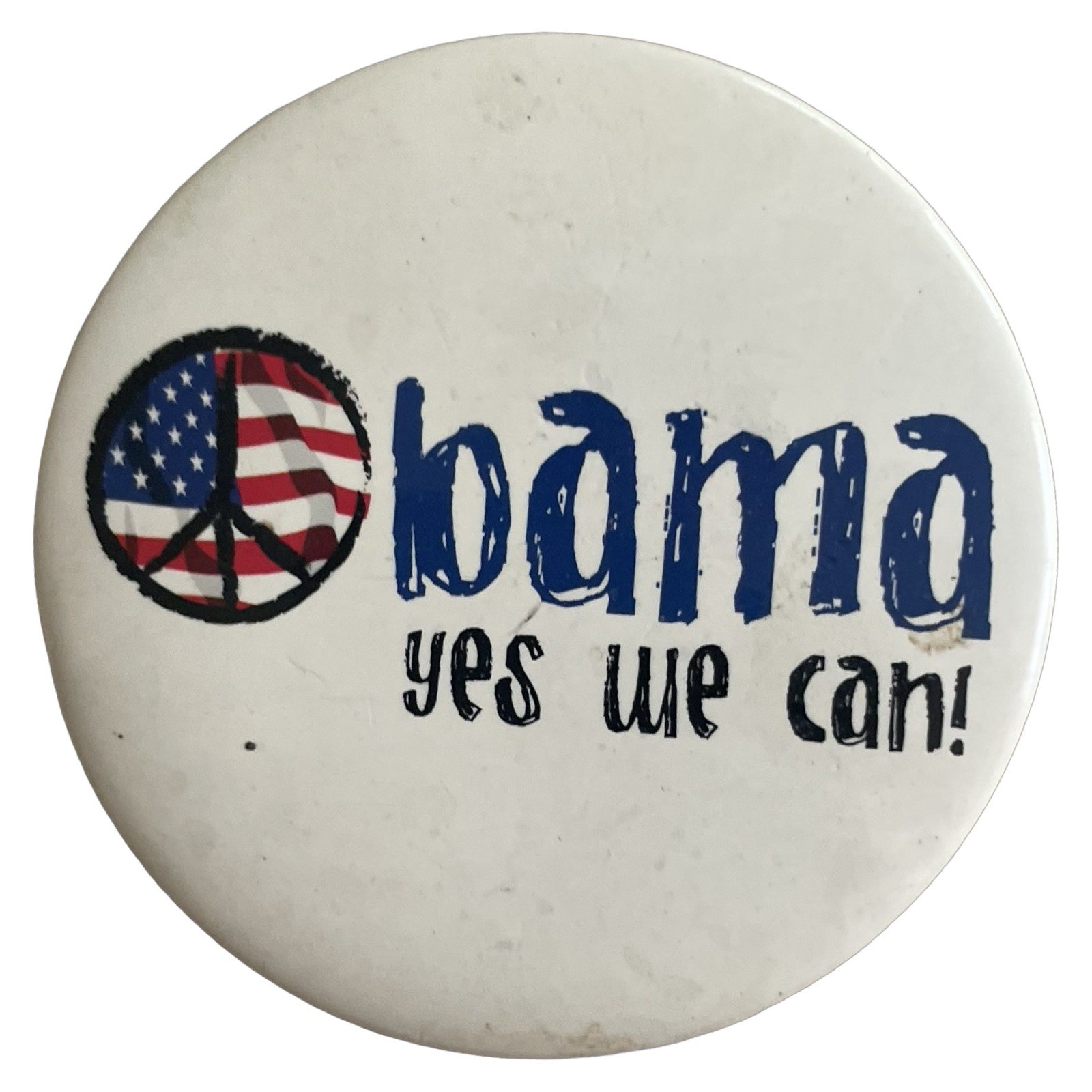 Vtg Obama Political Campaign Inaugural Pins 44th President Yes We Can 3”