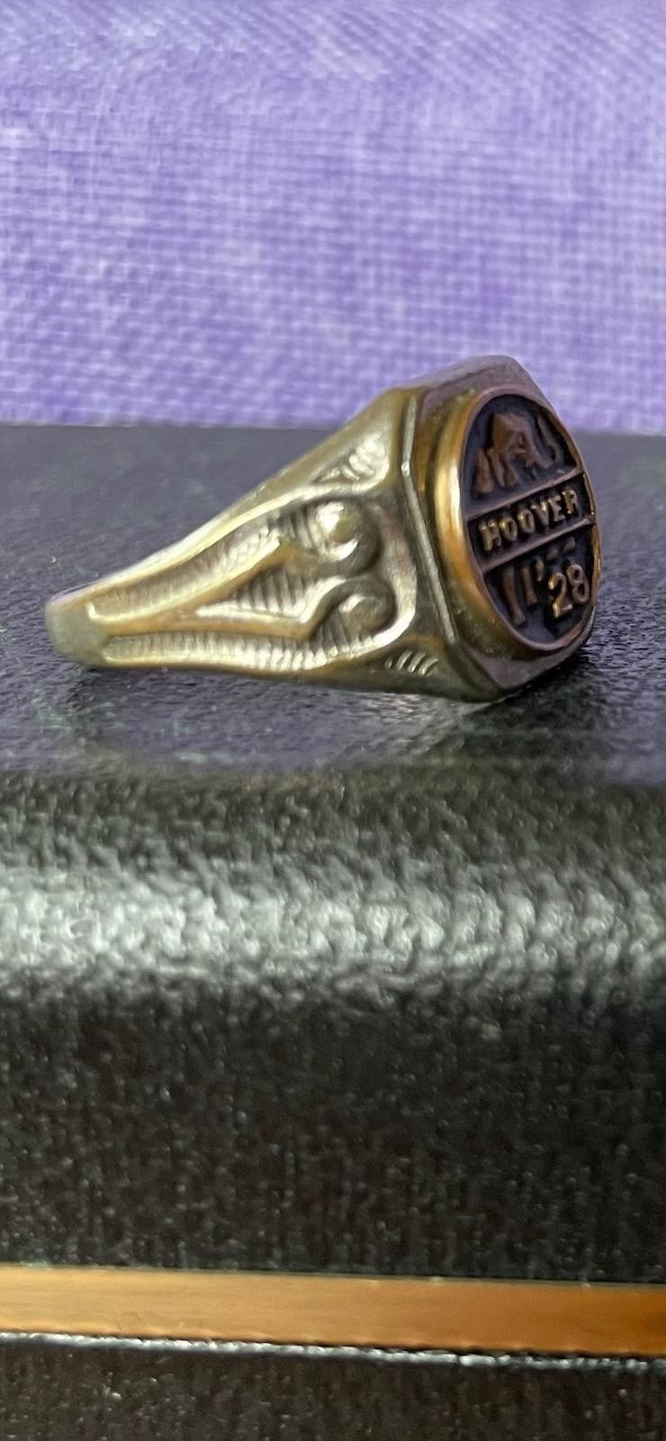 Vintage Hoover 1928 Elephant Political Election Ring- Herbert Hoover