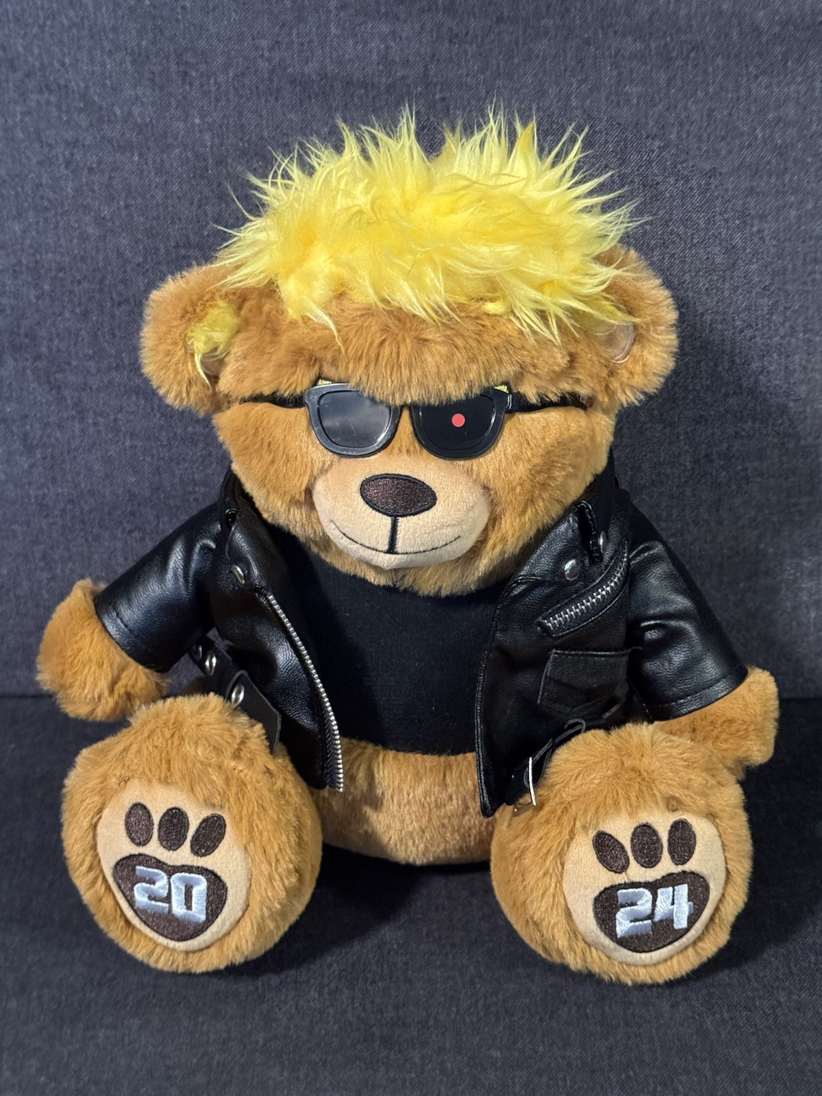 Trumpinator Teddy Bear Donald Trump Terminator Plush Toy 2024 I’ll Be Back 11″