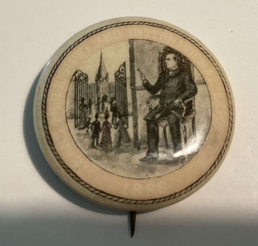 1900 William McKinley Campaign Pinback Button 1 1/4″ Unlisted Hake