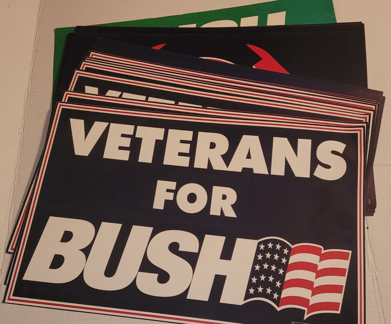 George W Bush USA Presidential Election Campaign Posters Big Mixed Lot 2004