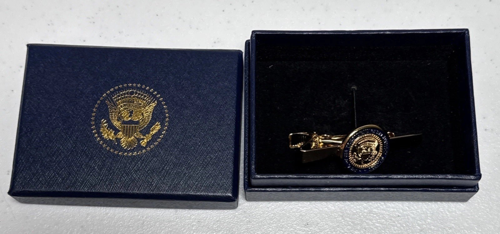 Presidential tie clip diecast – Presidential seal tie clip