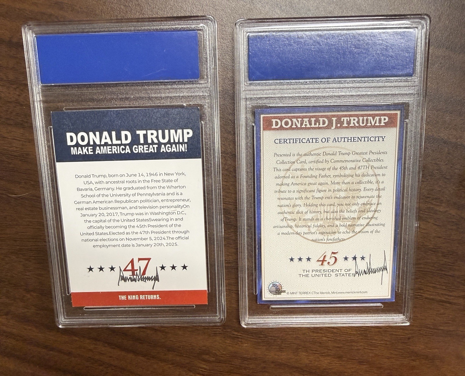Lot Of 9 Trump Novelty Items. See PICS & DESCRIPTION