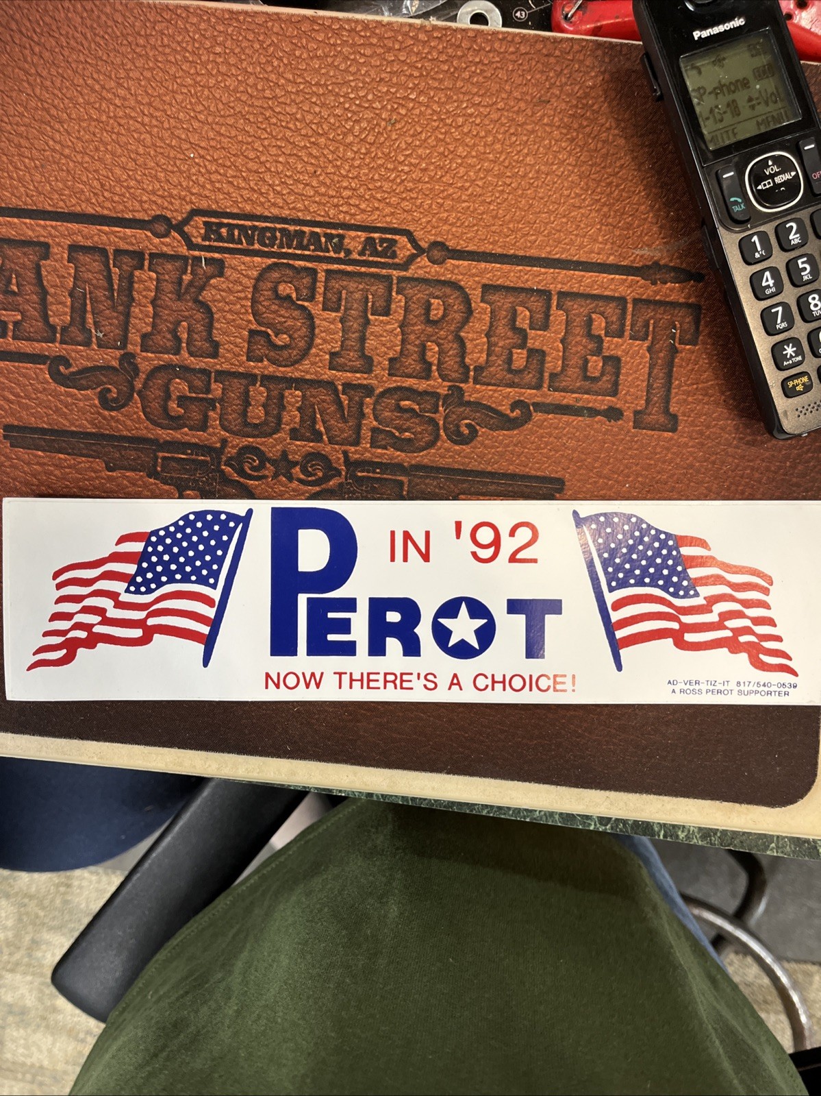 1992 Presidential Candidates Sticker