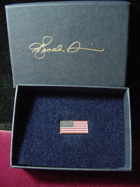Official VICE PRESIDENT Kamala Harris US Flag Lapel Pin- Free Shipping In the US