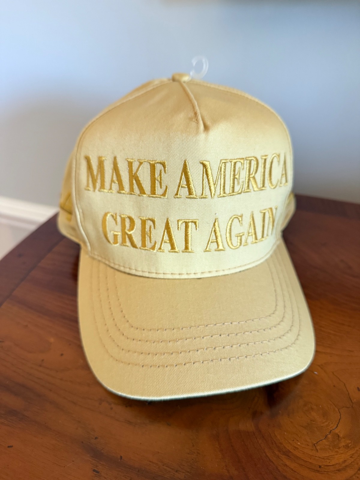 All Gold OFFICIAL Trump MAGA Hat Ltd Cali-Fame 2024 45-47 Authentic Elon Musk .